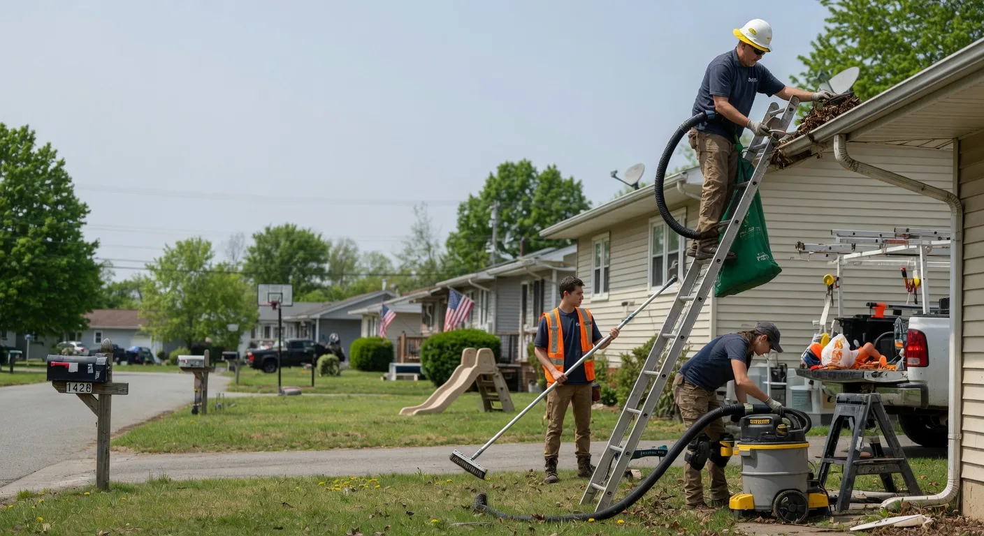 Gutter Installation in Clarksville, OH near me
